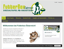 Tablet Screenshot of futterbox.org